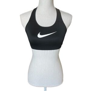 Nike Black Mesh Racer back Sports Bra